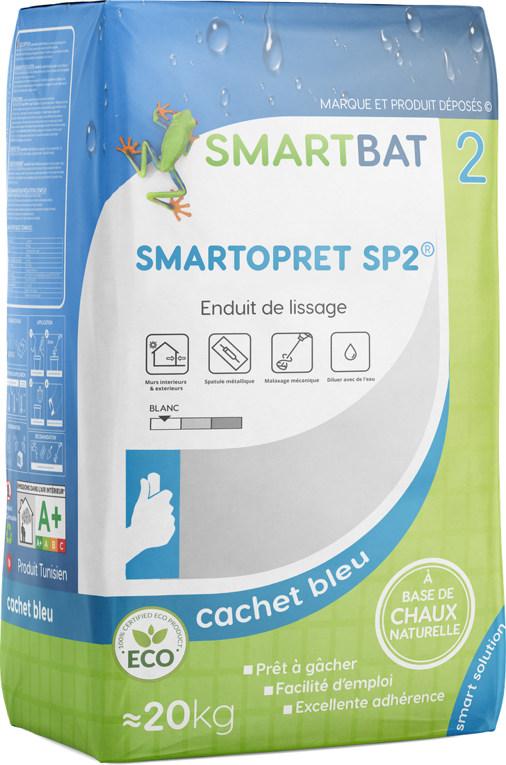SMARTOPRET SP2 cachet bleu - Enduit de lissage